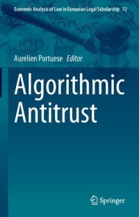 cover of the book Algorithmic Antitrust