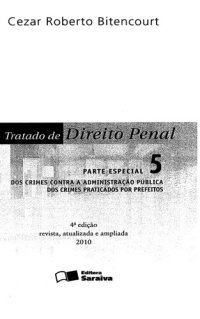 cover of the book Tratado De Direito Penal Parte Especial Dos Crimes Contra A Pessoa - V