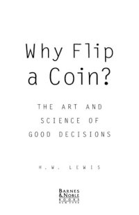 cover of the book Why Flip a Coin?