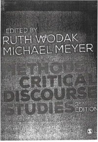 cover of the book Methods of Critical Discourse Studies