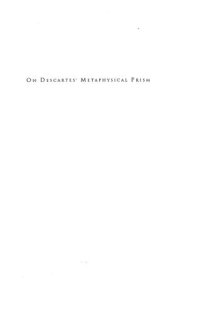 cover of the book On Descartes' Metaphysical Prism: The Constitution and the Limits of Onto-theo-logy in Cartesian Thought