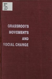 cover of the book Grassroots movements and social change