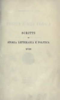 cover of the book Poesia e non poesia. Note sulla letteratura europea del secolo Decimonono