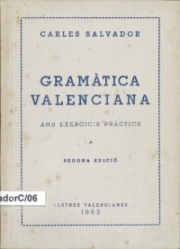 cover of the book Gramàtica valenciana amb exercicis pràctics