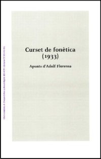 cover of the book Un cursillo de fonetica catalana