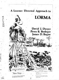 cover of the book A Learner Directed Approach to Lorma: A Handbook on Comnunication and Culture with Dialogs, Texts, Cultural Notes, Exercises, Drills and Instructions