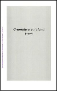 cover of the book Gramàtica catalana