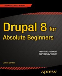 cover of the book Drupal 8 for Absolute Beginners