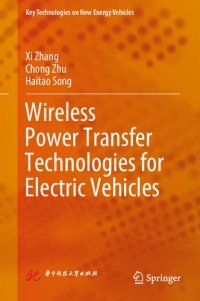 cover of the book Wireless Power Transfer Technologies for Electric Vehicles