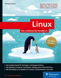 cover of the book Linux: Das umfassende Handbuch