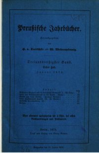 cover of the book Preußische Jahrbücher