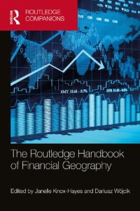 cover of the book The Routledge Handbook of Financial Geography