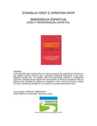 cover of the book EMERGÊNCIA ESPIRITUAL: CRISE E TRANSFORMAÇÃO ESPIRITUAL