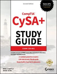 cover of the book CompTIA CySA+ Study Guide Exam CS0-002