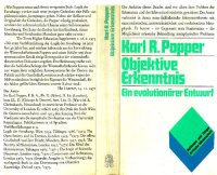 cover of the book Objektive Erkenntnis Ein evolutionaerer Entwurf