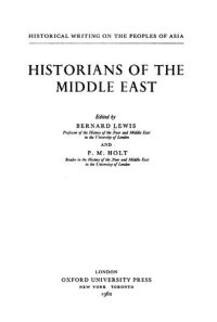 cover of the book Historians of the Middle East