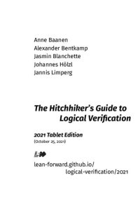 cover of the book The Hitchhiker’s Guide to Logical Verification