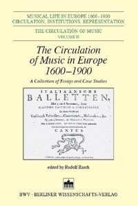 cover of the book The Circulation of Music in Europe 1600-1900: A Collection of Essays and Case Studies