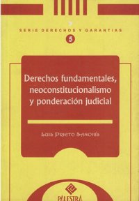 cover of the book Derechos fundamentales, neoconstitucionalismo y ponderación judicial