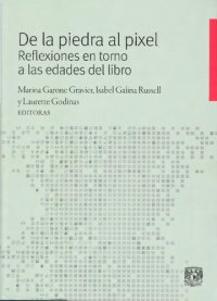 cover of the book De la piedra al pixel : reflexiones en torno a las edades del libro