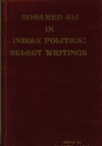 cover of the book Mohamed Ali in Indian politics : select writings. Volume 1