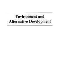 cover of the book Environment and alternative development