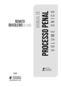 cover of the book Manual de Processo Penal