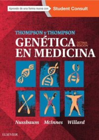 cover of the book Thompson & Thompson. Genética en Medicina