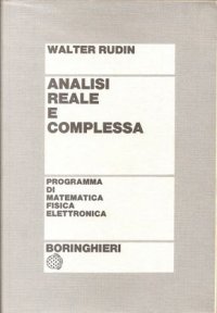 cover of the book Analisi reale e complessa