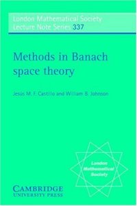 cover of the book Methods in Banach space theory