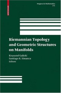 cover of the book Riemannian topology and geometric structures on manifolds