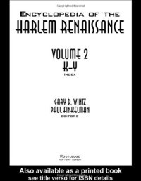 cover of the book Encyclopedia of the Harlem Renaissance