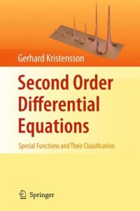 cover of the book Second order differential equations: Special functions and their classification