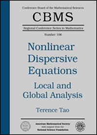 cover of the book Nonlinear dispersive equations: Local and global analysis