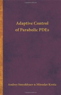 cover of the book Adaptive control of parabolic PDEs