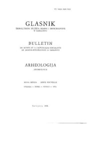 cover of the book Glasnik zemaljskog muzeja u Bosni i Hercegovini