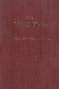 cover of the book The word finder;