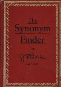 cover of the book The Synonym Finder