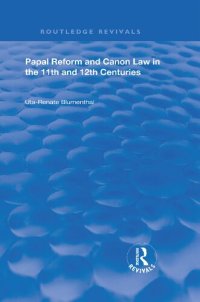 cover of the book Papal Reform and Canon Law in the 11th and 12th Centuries