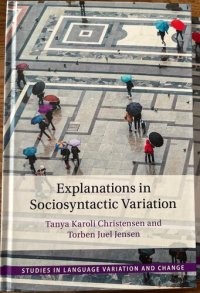 cover of the book Explanations in Sociosyntactic Variation