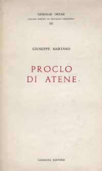 cover of the book Proclo di Atene. L'ultima voce speculativa del genio ellenico