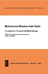 cover of the book Al-Juwaynī's Thought and Methodology: With a Translation and Commentary on Luma' Al-Adillah