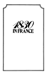 cover of the book 1830 in France