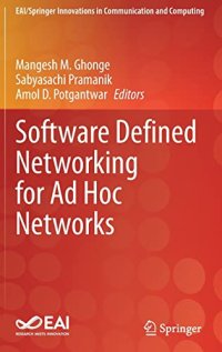 cover of the book Software Defined Networking for Ad Hoc Networks