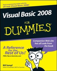 cover of the book Visual Basic 2008 for Dummies