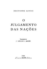 cover of the book O Julgamento das Nações