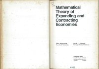 cover of the book Mathematical theory of expanding and contracting economics