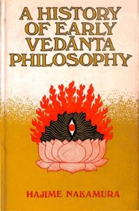 cover of the book A history of early Vedānta philosophy