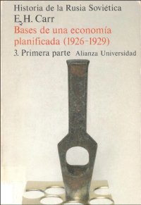 cover of the book Bases de una economia planificada - Volumen 3 - 1ª Parte