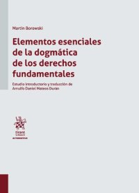 cover of the book Elementos esenciales de la dogmática de los derechos fundamentales